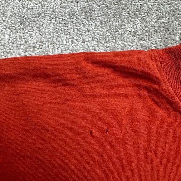 Columbia Graphic T-Shirt Mens XL Red Crew Neck Short Sleeve Cotton Casual Tee - Picture 7 of 12